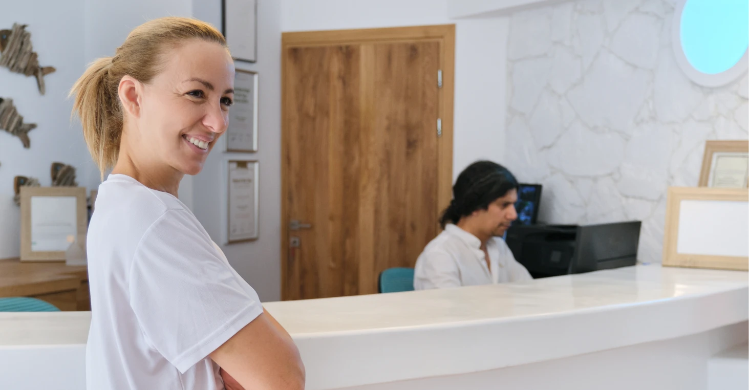 Photo des aménagements de la clinique.